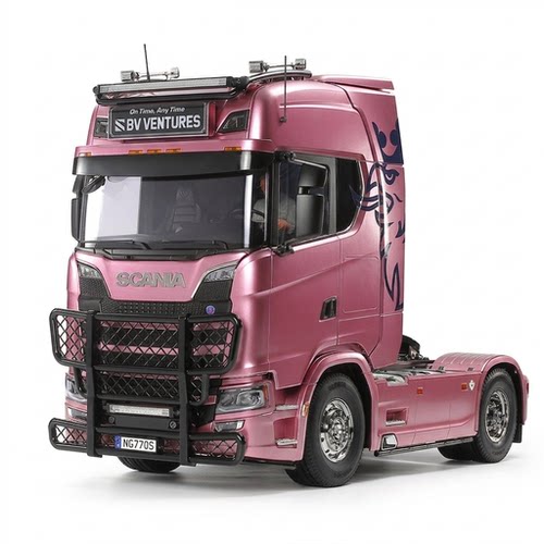 田宫遥控拖头模型SCANIA R770S斯堪尼亚4x2 8x4 RC RTR涂装完成品