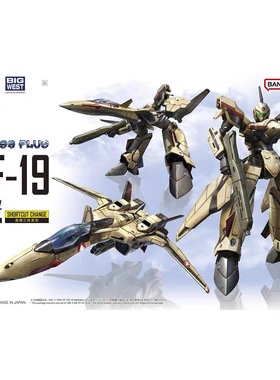 模之工房 | 万代HG超时空要塞PLUS战机涂装代工成品 YF-19 21 29