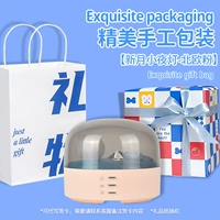 Ты лучший, упакованный вручную + подарочный пакет [Crescent Night Light ~ Nordic Pink]