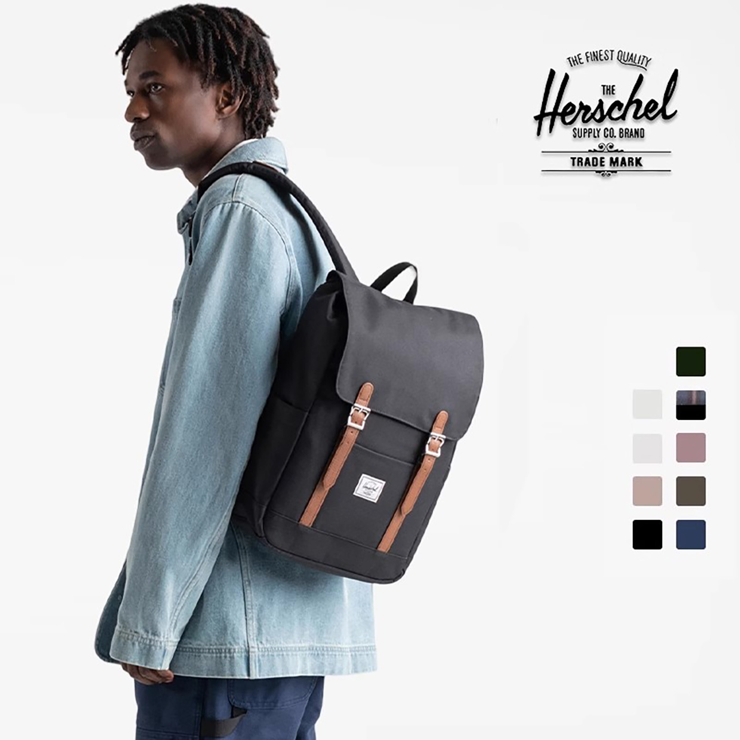 Herschel17升短途出行双肩包