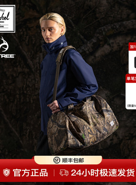 Herschel赫行REALTREE联名NOVEL休闲大容量43L手提包旅行包