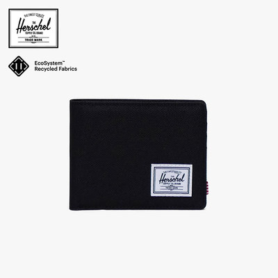 Herschel赫行经典系列Roy短款男简约防盗刷钱包收纳卡包钱夹