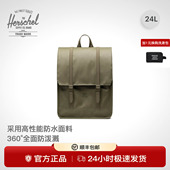 Herschel赫行25新品 新升级防雨Survey电脑双肩书包商务24升背包