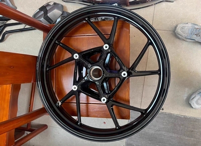 Z650忍者650/ninja650改装赛道加厚前后轮毂总成轮