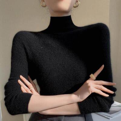 线衣缝一百针体高领打织底衫无女秋冬内搭性感新款YOGYOGR-826R-8