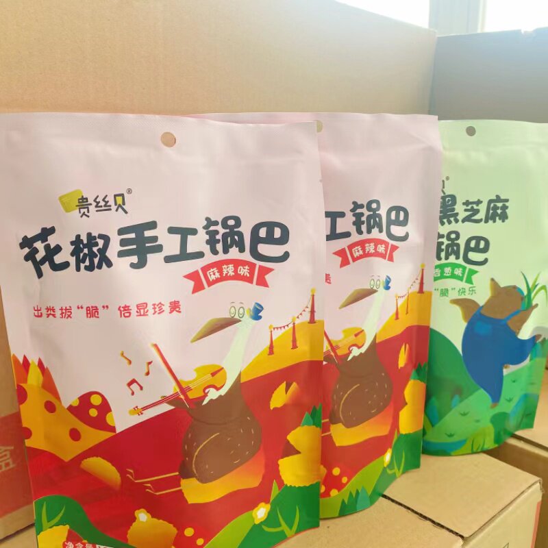 贵丝贝小米锅巴麻辣酥脆
