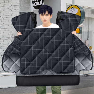 电动车挡风被冬季加绒加厚