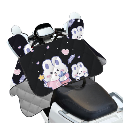 电动车挡风被夏季电瓶车防晒