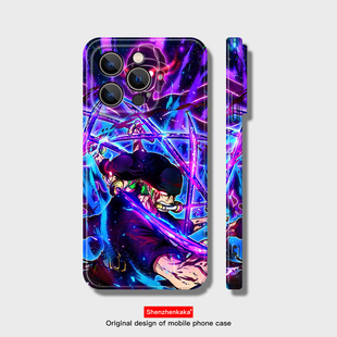 海贼王三千世界九刀流索隆手机壳苹果13/15promax三星s24适用华为mate60动漫opporeno7/k10男款vivos18荣耀90