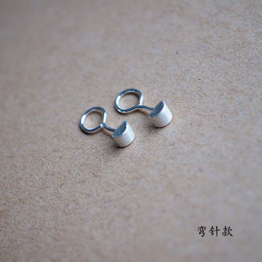 原创手工999纯银耳钉大小 个性韩版时尚耳环女款 防过敏耳饰包邮
