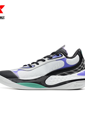 特步御风5.0Essentail篮球鞋男鞋2025冬季新款运动鞋975419120014