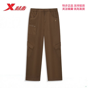 时尚 新款 休闲裤 阔腿裤 974128560300 特步休闲长裤 运动裤 女2026春季