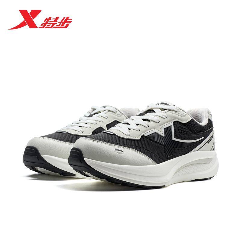 特步X70SE休闲鞋男鞋2026春新款网面轻便耐磨运动鞋974119320022