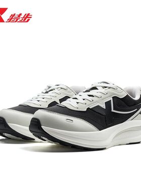 特步X70SE休闲鞋男鞋2026春季新款轻便减震耐磨鞋974119320022