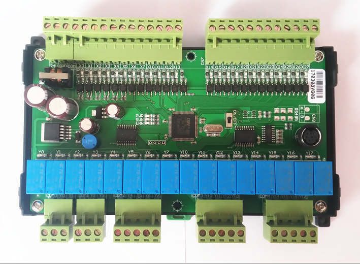 40点PLC国产工控板板式PLC FX1N-40MR可编程控制器PLC单板