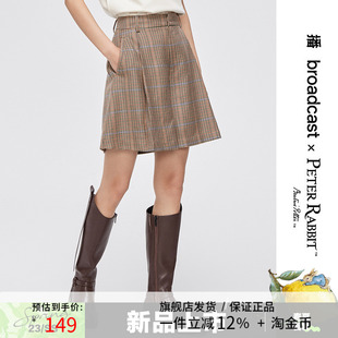 播Peter Rabbit联名系列2023春新款裤子女BDQ1KD0324