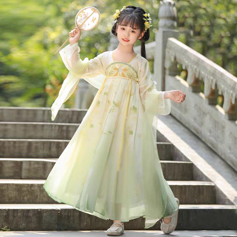 汉服男女童古装礼服小女孩公主裙