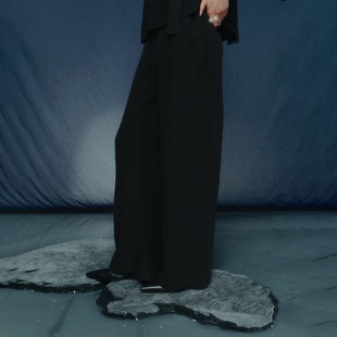 月泠泠YUELINGLING 「停云」直筒显瘦西裤