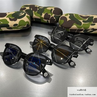 SUNGLASSES 迷彩小猴 儿童 遮阳太阳镜墨镜 BAPE BABY 现货 MILO