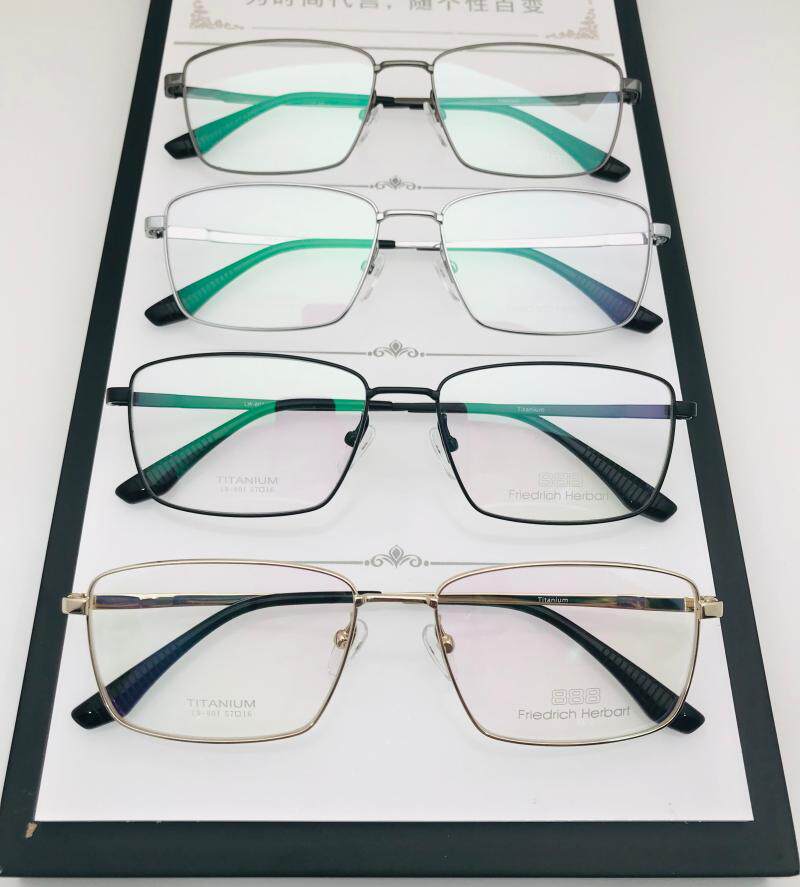 Herbart /菲尔巴特眼镜架 超轻钛商务配镜眼镜框 LW-801 LW-805