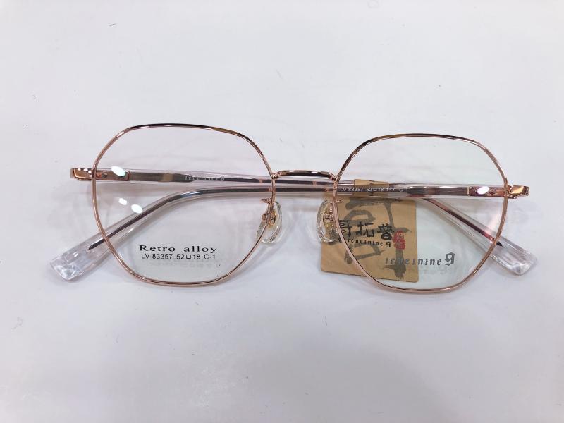 商务休闲文艺复古合金眼镜架