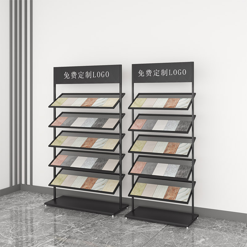 瓷砖架色卡石材样品材料展示架