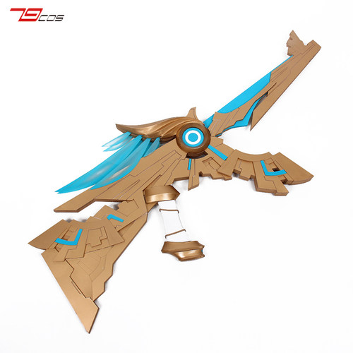 3D原神天空之枪cosplay道具服定制武器装备