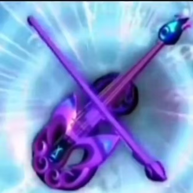 巴啦啦小魔仙严莉莉 黑魔提琴cos道具动漫游戏cosplay武器