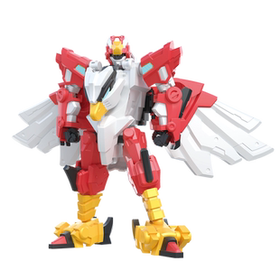 迷你特工队兽王力量小米鹰王机甲变形机器人恐龙玩具金刚男孩礼物