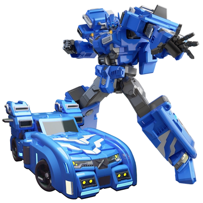 正品迷你特工队机甲变形机器人