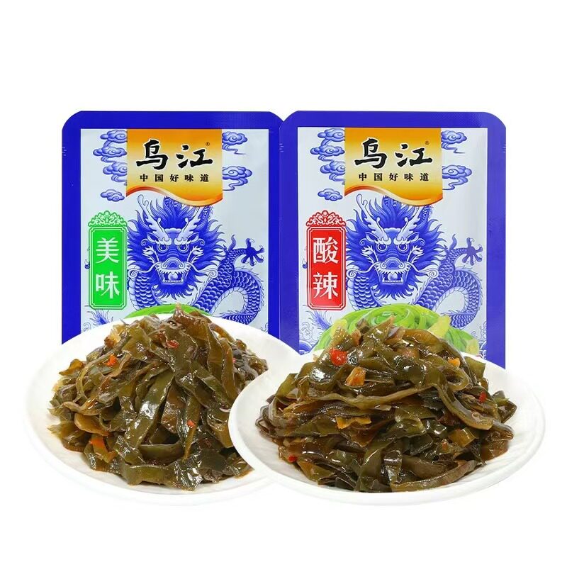 乌江30g美味/酸辣海带丝开袋即食零嘴开味