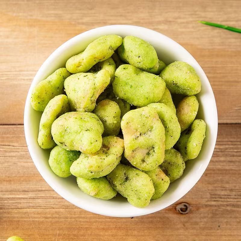 童乐 芥末海苔味即食香酥无壳【蚕豆】网红休闲零食大包装