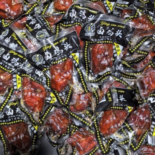 鸡头温州特产黑鸡肉黑鸡头童年的回忆鸡头酱卤