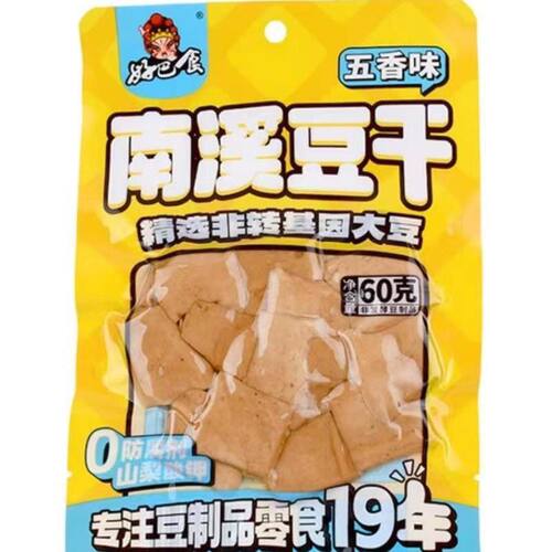 好巴食豆干60g/袋五香麻