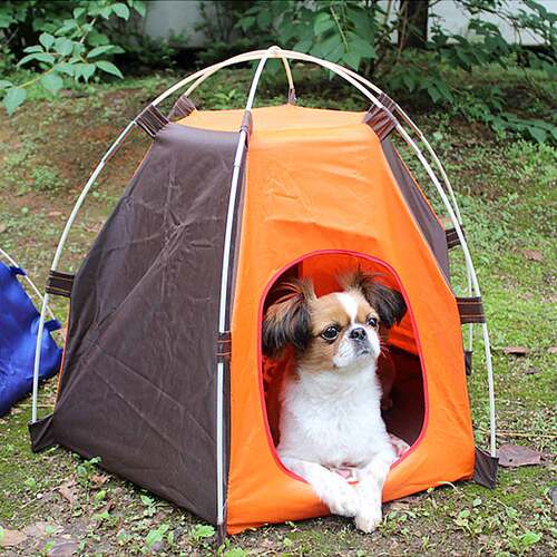 出口韩国户外防晒中小型犬宠物窝专用狗窝猫窝小狗帐篷现货