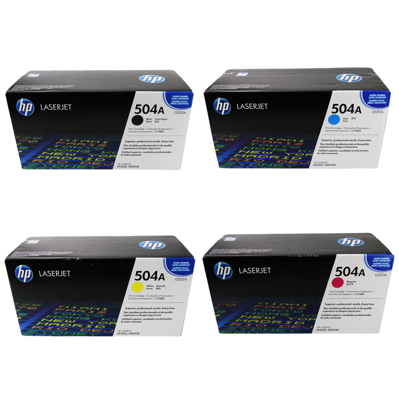 原装惠普CE251A青色硒鼓hp Color LaserJet CP3525 3525n彩色硒鼓