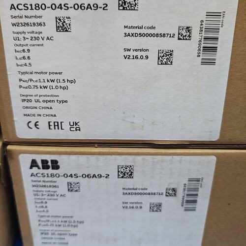 议价B变频器ACS180-04S-06A9-2ACS18004S06A92ACS18004S06A92