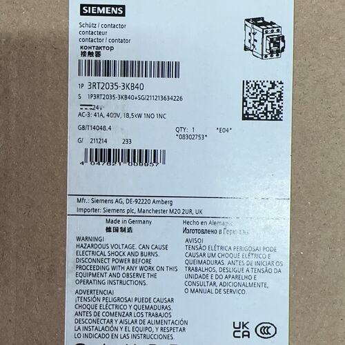 议价接触器3RT2035-3KB403RT2035-1AP043RT2035-1BB40