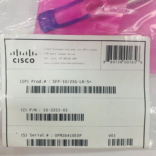 议价思科光模块SFP-10/25G-LR-S=SFP-10/25G-SR-S=