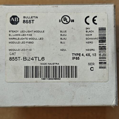 议价Allen-Bradley LED灯模块855T-B24TL6855T-B24TL3855T-B24TL4