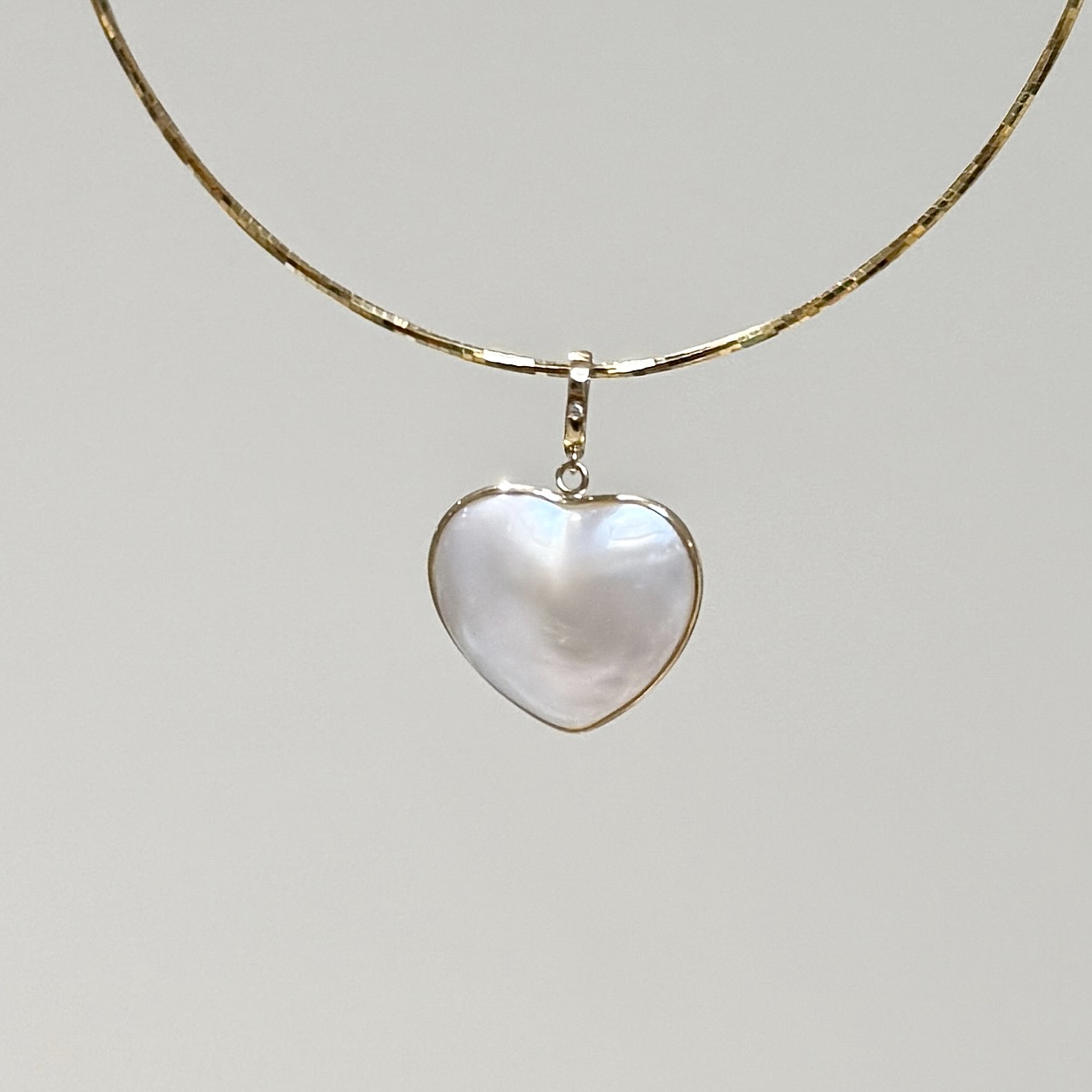 红桥珍珠 怦然心动 海水心形马贝珍珠吊坠