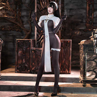 制服套装紧身暗黑性感