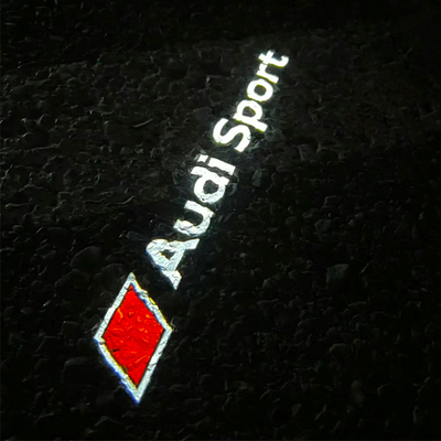 奥迪德国原厂投影灯audisport