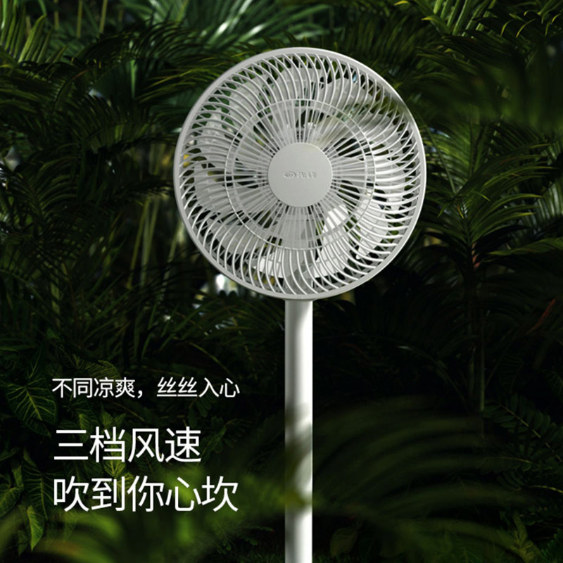先锋空气循环扇遥控摇头定时落地扇立式家用节能对流台式电风扇