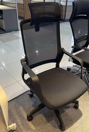【虹桥正品】电脑椅办公椅会议会客椅家用电脑转椅人体工学椅网布