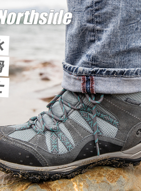 NORTHSIDE登山鞋女防水鞋户外爬山鞋女鞋防滑耐磨越野透气徒步鞋