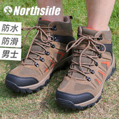 徒步鞋 NORTHSIDE登山鞋 男防水防滑户外专业中帮耐磨越野运动男鞋