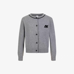 little moco童装25春装新款女童长袖针织毛衣开衫外套KBE1CART01