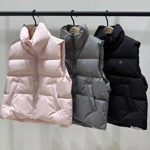 littlemoco专柜正品25年冬款男女童立领羽绒马甲外套KBE4EIN015
