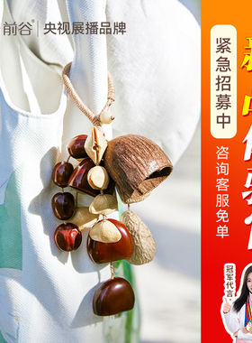 cega多拉果壳手链手铃摇铃铛打击非洲鼓伴奏疗愈音乐坚果手腕铃